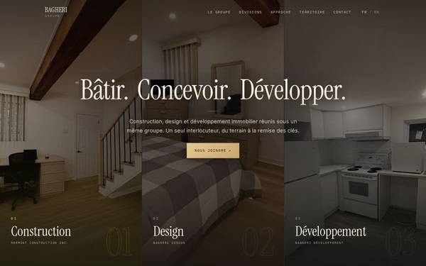 Groupe Bagheri, Construction et design